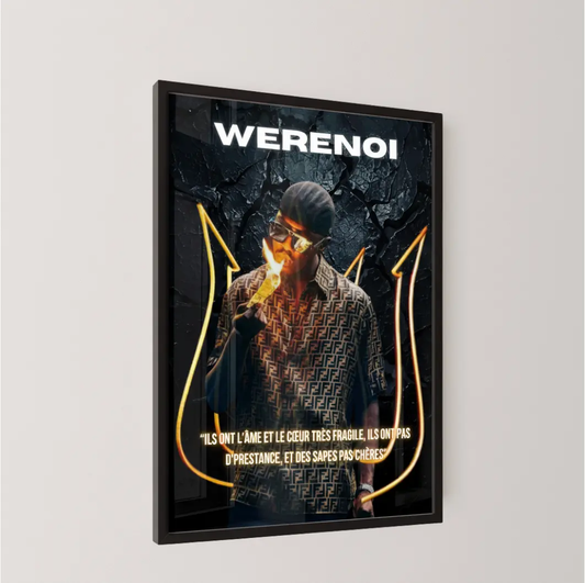 Poster Werenoi Rapwords