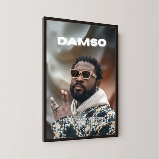 Poster Damso Rapwords