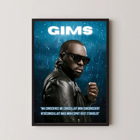 Poster Gims Rapwords