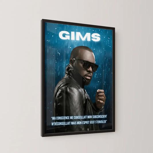 Poster Gims Rapwords