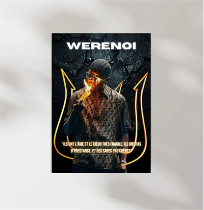 Poster Werenoi Rapwords